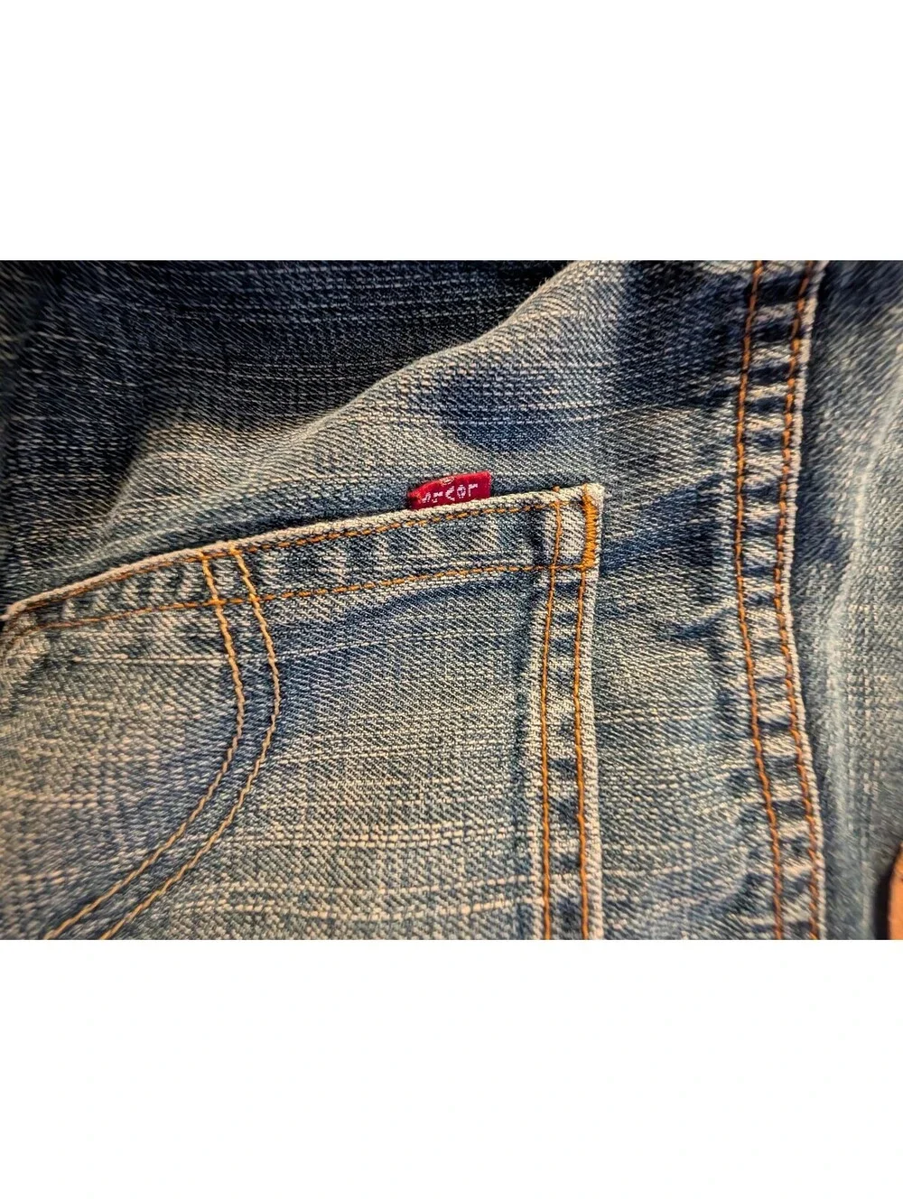 1843 - Levi's 505 Regular Fit Men's Jeans W36 L34 Blue Denim